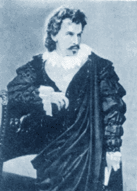 Гамлет - немецкий актёр Эрнст Поссарт (1841-1921)