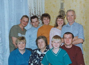 Коми г.Инта Январь 2003 Вся семья в сборе